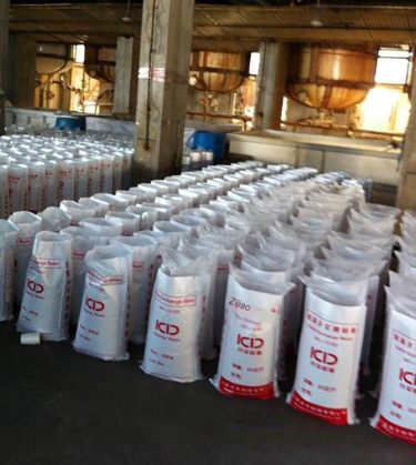 D403 chelating ion exchange resin granular acidic 100% content