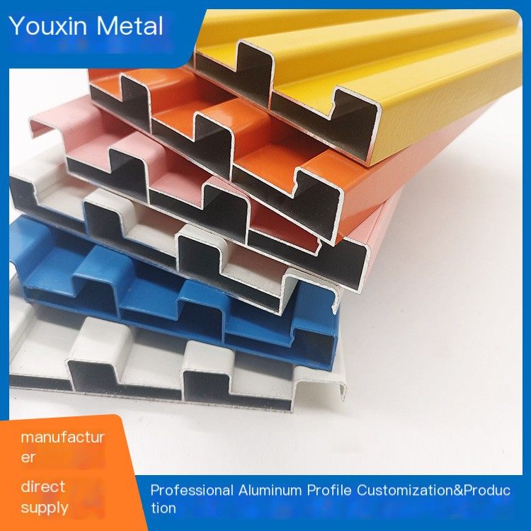 Aluminum alloy Great Wall panel indoor curtain wall decoration door sign decorative panel concave convex Great Wall panel firepr