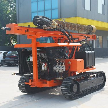 Xiangchi Photovoltaic Pile Driver Crawler Hydraulic Drilling Machine Rock Drilling Machine Multi functional Drilling Machine