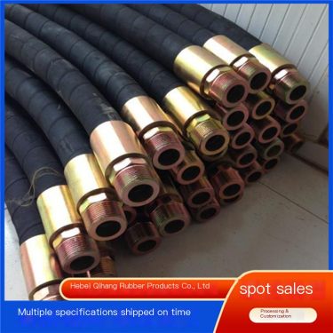 Qihang Strength Factory produces and sells oil resistant rubber pipes and coal mine high-pressure oil pipes with high temperatur
