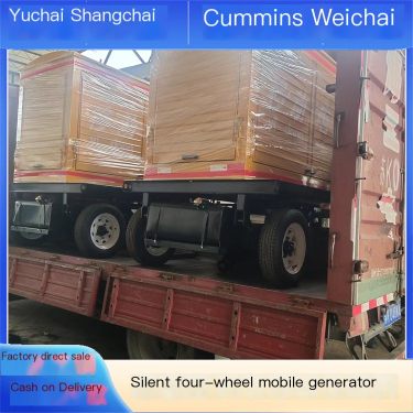 Weilong 50KW diesel generator set with kilowatt backup power supply delivered in a timely manner
