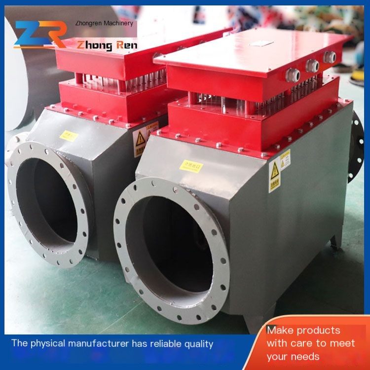 Wind duct electric heater air circulation stainless steel corrosion-resistant and explosion-proof industrial coal mine wellhead