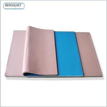 Application of Beige TGP 1000VOUS gasket for isolation between heat sinks and high-voltage bare pin devices