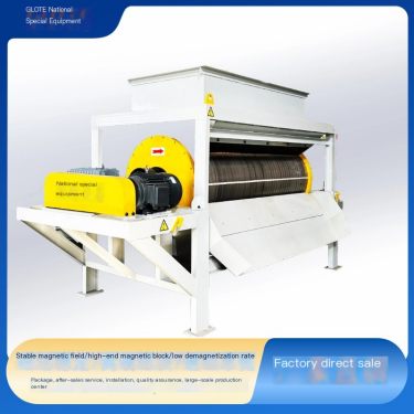 Customization of available production capacity for dry throwing of iron ore, manganese ore and other metal ores using Guote perm