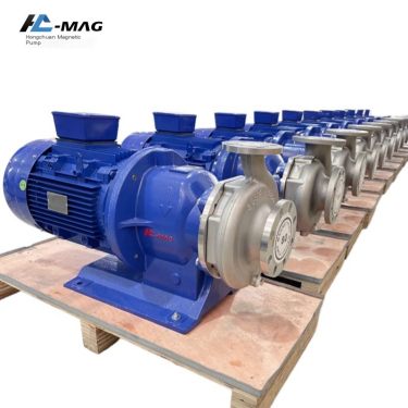 Large silent explosion-proof stainless steel process chemical solvent magnetic pump fluoride liquid data center cooling circulat