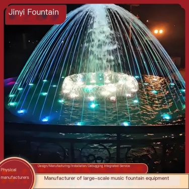 Jinyi Landscape Music Fountain Manufacturer with excellent craftsmanship, stable operation, and diverse styles supporting custom
