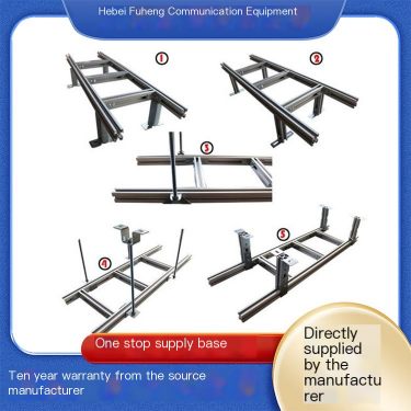 Fuheng Communication Aluminum Alloy Cable Rack Floor Wiring Optimal Selection Strong Load Capacity Can be Customized According t