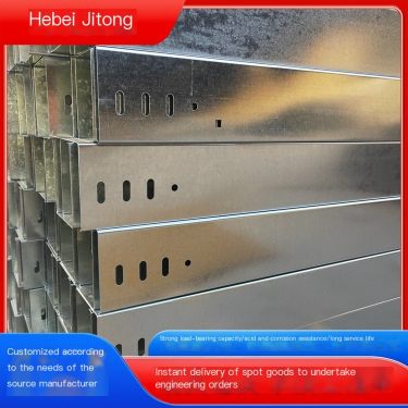 Jitong hot-dip galvanized ladder cable tray manufacturer with high strength, light weight, and support for customized long servi