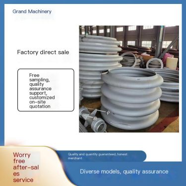 Thick walled expansion joint with good elasticity in straight edge circumferential head, pressure vessel pipeline, Hongda Machin