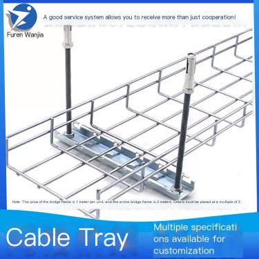 Grid Bridge Data Center Galvanized Spray Coating Hot Dip Galvanized Network Cable Tray