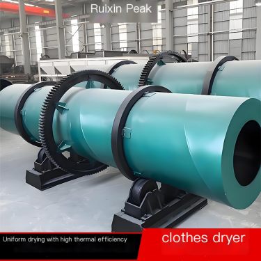 Titanium Iron Powder Continuous Drying Equipment Mineral Powder Rotary Drum Drying Machine Continuous Drum Drying Machine