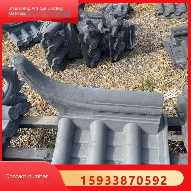 Shuosheng Wall Cap Prefabricated Courtyard Wall Topping Scenic Area Community Breeding Farm Wall Universal Support for Drawing a