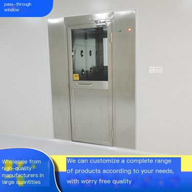 Hongwei Purification Stainless Steel Air Shower Room Air Shower Channel Intelligent Induction Blowing Cleanroom Dust Removal Equ