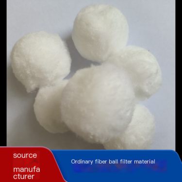 High acid resistance adsorption rate of 35-40mm for ordinary fiber ball filter material water treatment