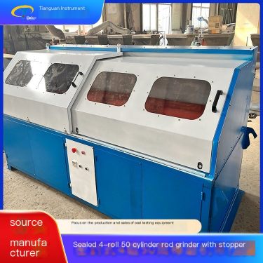 Tianguan Laboratory Small Rod Grinding Machine Three roll Four roll 50/24 cylinder 200 mesh Powder Batch Production