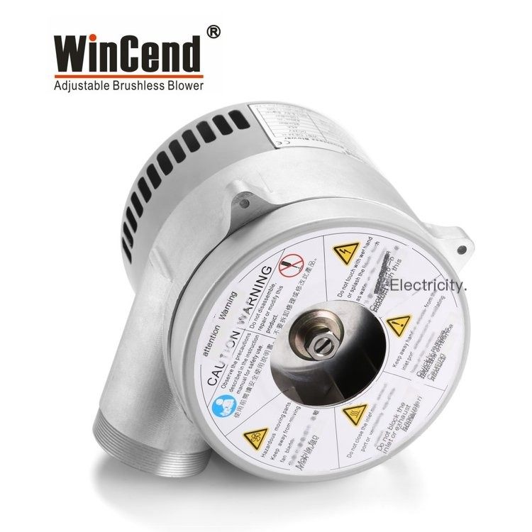 Brushless DC AC custom speed regulating air pump environmentally friendly low-noise intelligent high-pressure fan source manufac