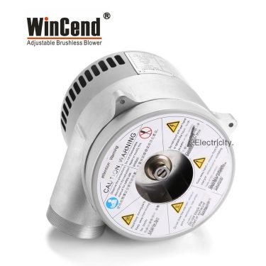 Brushless DC AC custom speed regulating air pump environmentally friendly low-noise intelligent high-pressure fan source manufac