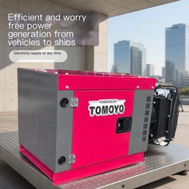 Dazhe Power Marine Vehicle mounted 8KW Diesel Generator Water Cooling Sound Type Low Temperature Start High Altitude CCS Certifi