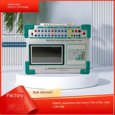 DCJB series three/six phase microcomputer relay protection tester intelligent precise detection Dingchuang Electric Technology