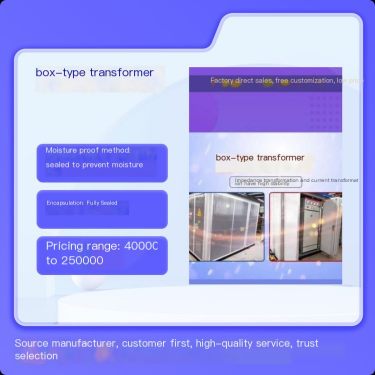 Performance optimization of SC (B) three-phase resin insulated dry-type transformer, flame retardant and fire-resistant