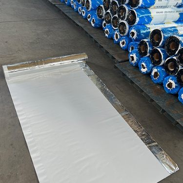 Self adhesive waterproof membrane with strong bending performance, manufacturer Mercury for color steel tile roofs