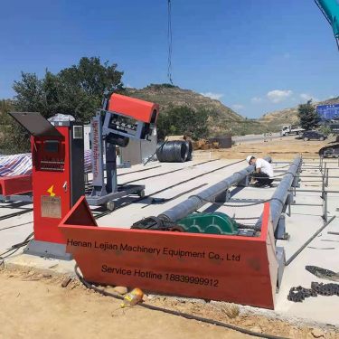 Fully automatic steel cage rolling machine, steel cage winding machine, Lejian CNC ground cage machine equipment manufacturer