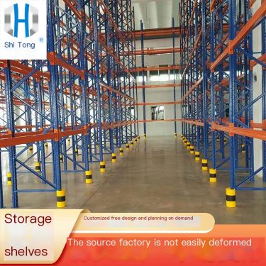 Adjustable, detachable, wear-resistant, anti-static crossbeam heavy-duty shelf sturdy and durable