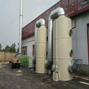 Wet Spray Tower for Waste Gas Treatment Acid Mist Waste Gas Purification Spray Tower PP Tower Yisong Environmental Protection Su
