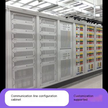 AC line configuration cabinet microgrid busbar expansion flexible plug-in configuration power parameter acquisition