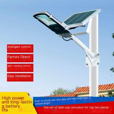 6-meter wind solar complementary explosion-proof LED single arm photovoltaic road multifunctional solar street light manufacture