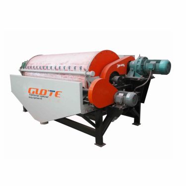 Guote Supply Permanent Magnet Drum Magnetic Separation Machine Quartz Sand Production Line Electromagnetic Iron Removal Equipmen