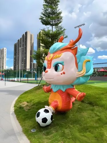 props and ornaments foam sculpture cartoon fiberglass sculpture manufacturers support the design and customization of drawings