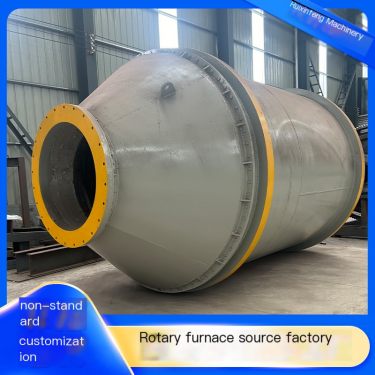 Aluminum ash processing rotary furnace environmentally friendly melting equipment for metal smelting plant special automatic tem