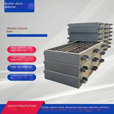 Central air conditioning shock absorber pedestal, water pump shock absorber in stock, customized shock absorber table in stock