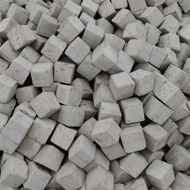 Cement cushion block, plum blossom shaped butterfly shaped construction site, concrete round cake shaped block