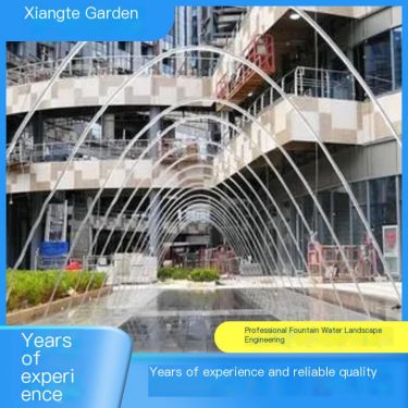 Xiangte considerate after-sales park water feature equipment, stage music fountain welding technology