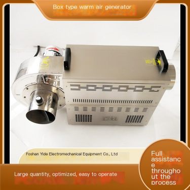 Yide Box Warm Air Generator Industrial Grade Hot Air Fan Precise Temperature Control and Anti Dry Burn Design