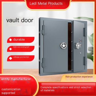 Stainless steel vault door for cultural relics. The underground secret room door used by the company has high anti destruction p