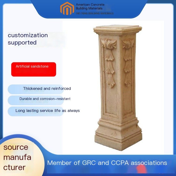 Foshan manufacturer of imitation sandstone relief GRC relief panel villa exterior wall relief