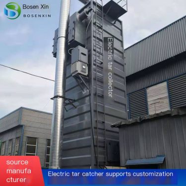 Asphalt Mixing Plant Oil Fume Purifier Wet Electrostatic Dust Collector Honeycomb Electric Tar Catcher Customized on Demand