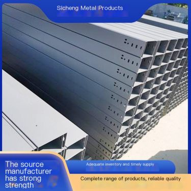 Fireproof bridge tray tray tray tray galvanized hot-dip galvanized spray coated outdoor cable tray 150 * 75