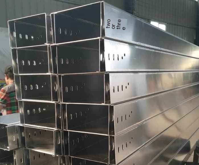 304 stainless steel cable tray 200 * 100 trough type wiring rack corrosion-resistant and high-temperature resistant
