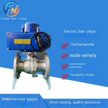 Funi Fluid F Electric Ball Valve Special Sales Valve Merchant with Quality Assurance and Thoughtful Service
