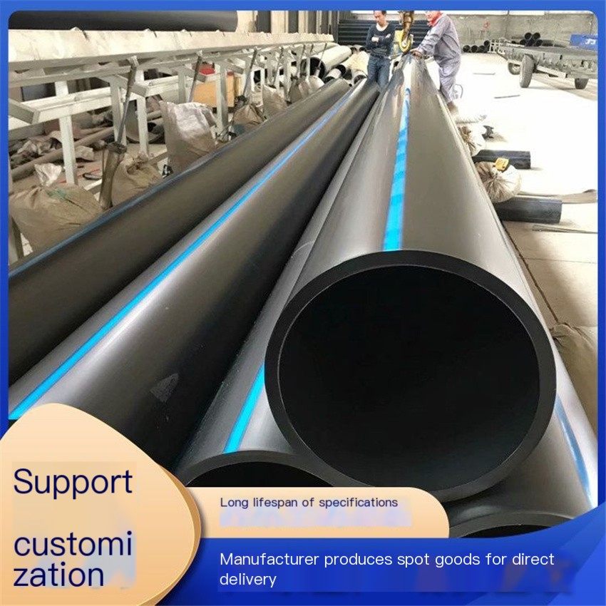 Zhongying PE Water Supply Pipe DN50-355 Diameter 1.0Mpa Pressure National Standard New Material PE100 Grade
