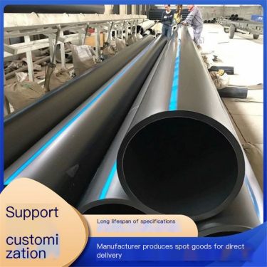 Zhongying PE Water Supply Pipe DN50-355 Diameter 1.0Mpa Pressure National Standard New Material PE100 Grade