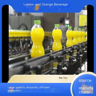 Manufacturer of Lemon Orange Beverage Production Equipment for Benyou Fully Automatic Orange Juice and Citrus Production Process