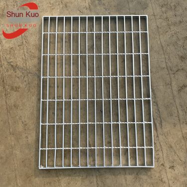 Customized pedestrian maintenance platform metal steel grating hot-dip galvanized operation room grating G505/30/100W