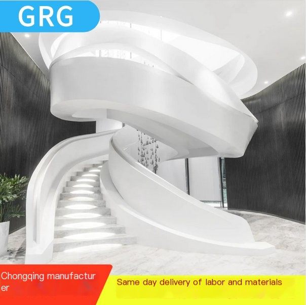 GRG exterior wall decorative line exhibition hall, theater mall, European decorative components in stock, Chuangzhixin