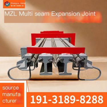 Manufacturer supplies modular bridge expansion joint MZL160 multi-directional displacement comb shaped highway deformation joint