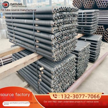 High heat transfer efficiency customized for Datang extruded finned tube HVAC equipment